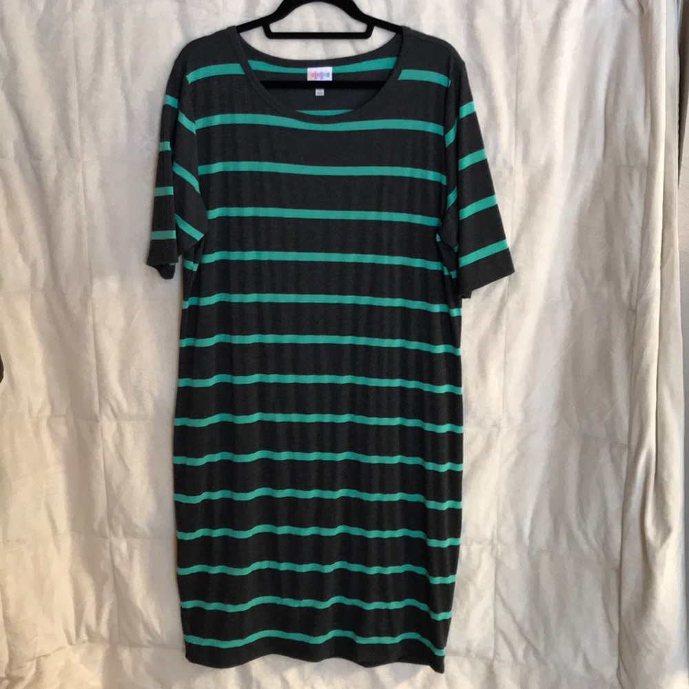 Lularoe Striped Julia Dress